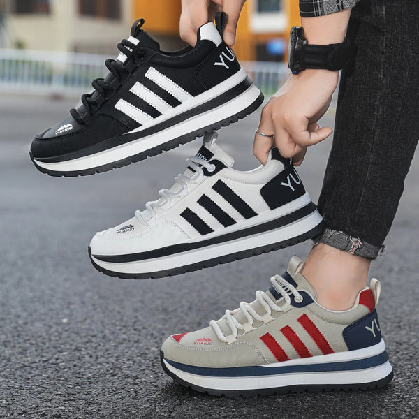 Zapatos de hombre invierno transpirable 2025 nuevo invierno tendencia versátil deportivo casual argand running ins daddy zapatos de moda